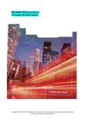 TEST BANK FOR Business Driven&NewLine;Technology 8th edition Baltzan