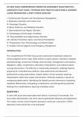 ATI MED-SURG COMPREHENSIVE PREDICTOR ASSESSMENT EXAM PRACTICE &vert;&NewLine;ADVANCED STUDY GUIDE &vert; TESTBANK WITH PRACTICE QUESTIONS & ANSWERS&NewLine;&vert; EXAM PREPARATION &vert; LATEST UPDATE 2026&sol;2027