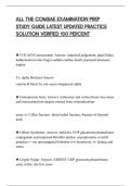 ALL THE COMSAE EXAMINATION PREP&NewLine;STUDY GUIDE LATEST UPDATED PRACTICE&NewLine;SOLUTION VERIFIED 100 PERCENT 