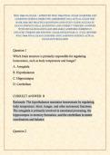 WGU D664 OA EXAM &sol; APPROVED WGU D664 FINAL EXAM LEARNERS AND LEARNING SCIENCE OBJECTIVE ASSESSMENT &lpar;OA&rpar; ACTUAL EXAM TEST BANK 2026&sol;2027 PRACTICE QUESTIONS AND STUDY GUIDE ACCURATE EXAM COMPLETE REAL QUESTIONS AND CORRECT VERIFIED ANSWERS WITH DETAILED RAT