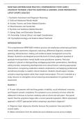 NRNP 6665 MIDTERM EXAM PRACTICE &vert; COMPREHENSIVE STUDY GUIDE &vert;&NewLine;ADVANCED TESTBANK &vert; PRACTICE QUESTIONS & ANSWERS &vert; EXAM PREPARATION &vert;&NewLine;LATEST UPDATE 2026&sol;2027