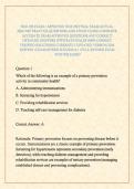 NUR 290 EXAM &sol; APPROVED NUR 290 FINAL EXAM ACTUAL 2026&sol;2027 PRACTICE QUESTIONS AND STUDY GUIDE COMPLETE ACCURATE EXAM APPROVED QUESTIONS AND CORRECT DETAILED ANSWERS WITH RATIONALES &lpar;100&percnt; CORRECT VERIFIED SOLUTIONS&rpar; CURRENTLY UPDATED VERSION 2026 EDITION 