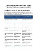 Radiography Registry Review&colon; ARRT&reg; Clues Summary 