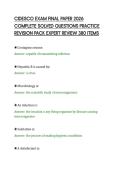 CIDESCO EXAM FINAL PAPER 2026&NewLine;COMPLETE SOLVED QUESTIONS PRACTICE&NewLine;REVISION PACK EXPERT REVIEW 380 ITEMS