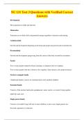 NU 131 Test 3 Questions with Verified Correct&NewLine;Answers