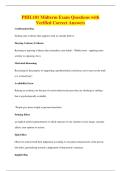 PHIL101 Midterm Exam Questions with&NewLine;Verified Correct Answers