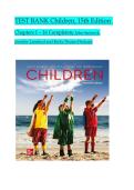 Test Bank for Children&comma; 15th Edition by John W&period; Santrock&comma; Jennifer Lansford & Kirby Deater-Deckard &vert; Chapters 1&ndash;16 &vert; Questions & Answers &vert; Complete Exam Prep