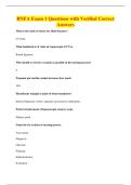 RNFA Exam 1 Questions with Verified Correct&NewLine;Answers
