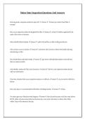 Maine State Inspection Questions And Answers 