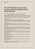 NV C-23 Drilling Wells Contractor Exam Practice Questions & RATIONALES LATEST UPDATE THIS