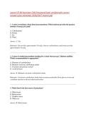 Latest ATI RN Nutrition CMS Proctored Exam verified with correct &NewLine;answers plus rationales 2026&sol;2027 instant pdf 