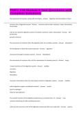 PHGY 216 Module 6 Test Questions with Complete Solutions&period;