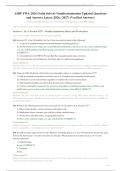 AHIP FWA 2026 ACTUAL EXAM &vert; Nondiscrimination Section 1557 Questions & Verified Answers &vert; Pass Guaranteed - A&plus; Graded&NewLine;&NewLine;