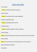 WGU D658 &vert; QUESTIONS & ANSWERS &vert; OBJECTIVE ASSESSMENT &lpar;OA&rpar; STUDY GUIDE &vert; 2026