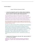 NURS 5434 FNP III- MODULE 2 &vert; QUESTIONS AND ANSWERS &vert; 2026 UPDATE &vert; 100&percnt; CORRECT - UTA&period;