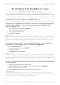 NY LIFE INSURANCE EXAM REVIEW 2026&sol;2027 &vert; Verified 150&plus; Q&A with Rationales &vert; PSI Test Prep &vert; Pass Guaranteed - A&plus; Graded&NewLine;&NewLine;