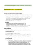 NCLEX-RN Med-Surg Nursing &vert; Verified Answers & Rationales