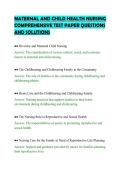 MATERNAL&lowbar;AND&lowbar;CHILD&lowbar;HEALTH&lowbar;NURSING&lowbar;COMPREHENSIVE&lowbar;TEST&lowbar;PAPER&lowbar;QUESTIONS