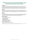 FiCEP Comprehensive Financial Wellness Review &vert; Verified Study Answers & Rationales