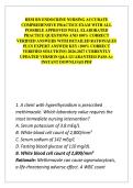 HESI RN ENDOCRINE NURSING ACCURATE COMPREHENSIVE PRACTICE EXAM WITH ALL POSSIBLE APPROVED WELL ELABORATED PRACTICE QUESTIONS AND 100&percnt; CORRECT VERIFIED ANSWERS WITH DETAILED RATIONALES PLUS EXPERT ANSWER KEY &lpar;100&percnt; CORRECT VERIFIED SOLUTIONS&rpar; 2026-2027 CURR