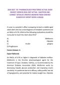 2026-2027 ATI PHARMACOLOGY PROCTORED ACTUAL EXAM&NewLine;NEWEST VERSION 2026-2027 ACTUAL QUESTION AND&NewLine;CORRECT DETAILED VERIFIED ANSWERS FROM VERIFIED&NewLine;SOURCES BY EXPERT RATED A GRAD