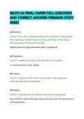 MATH 110 FINAL PAPER FULL QUESTIONS AND CORRECT ANSWERS PREMIUM STUDY SHEET&period;pdf&NewLine;&NewLine;