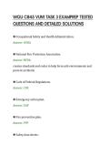 WGU C845 VUN1 TASK 3 EXAMPREP TESTED&NewLine;QUESTIONS AND DETAILED SOLUTIONS&NewLine;
