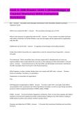 Unit 1- SIE Exam- Unit 1 &lpar;Knowledge of Capital Markets&rpar; With Complete Solutions&period;
