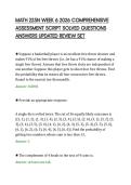 MATH 225N WEEK 6 2026 COMPREHENSIVE ASSESSMENT SCRIPT SOLVED QUESTIONS ANSWERS UPDATED REVIEW SET&period;pdf&NewLine;&NewLine;