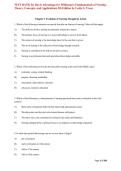 Test Bank for Davis Advantage for Wilkinson&rsquo;s Fundamentals of Nursing 5th Edition by Leslie S&period; Treas 2027&sol;2028