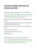 WGU D293 EXAMPREP QUESTIONS AND&NewLine;DETAILED SOLUTIONS&NewLine;