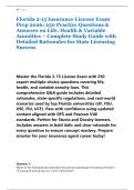 Florida 2-15 Insurance License Exam &NewLine;Prep 2026&colon; 250 Practice Questions & &NewLine;Answers on Life&comma; Health & Variable &NewLine;Annuities &ndash; Complete Study Guide with &NewLine;Detailed Rationales for State Licensing &NewLine;Success