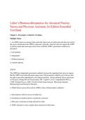 Test Bank for Lehne&rsquo;s Pharmacotherapeutics for Advanced Practice Nurses and Physician Assistants 3rd Edition by Rosenthal &vert; All Chapters &vert; Updated 2027&sol;2028
