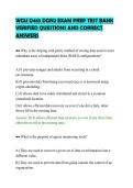 WGU D485 DGN2 EXAM PREP TEST BANK&NewLine;VERIFIED QUESTIONS AND CORRECT&NewLine;ANSWERS&NewLine;