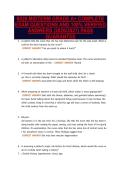 6020 MIDTERM GRADE A&plus; COMPLETE&NewLine;EXAM QUESTIONS AND 100&percnt; VERIFIED&NewLine;ANSWERS &lpar;2026&sol;2027&rpar; PASS&NewLine;GUARANTEE