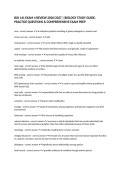 BIO 141 EXAM 4 REVIEW 2026&sol;2027 &vert; BIOLOGY STUDY GUIDE&comma; PRACTICE QUESTIONS & COMPREHENSIVE EXAM PREP