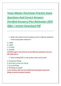 Texas Master Electrician Practice Exam 2025 &vert; Q&A Study Guide