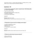 GALEN NUR 155 EXAM 3 &vert; 171 MOST TESTED QUESTIONS & ANSWERS 2026&sol;2027 &vert; LATEST UPDATE&period; NUR 155 EXAM 3 PRACTICE QUESTIONS &lpar;ORIGINAL&period;