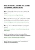 WGU D639 TASK 3 TEACHING IN A BLENDED&NewLine;ENVIRONMENT SUBMISSION PREP