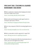 WGU D639 TASK 3 TEACHING IN A BLENDED&NewLine;ENVIRONMENT TASK REVIEW