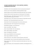 USI EXAM FLASHCARDS 2026&sol;2027 &vert; STUDY QUESTIONS&comma; ANSWERS & COMPREHENSIVE EXAM REVIEW