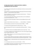 USI FINAL EXAM 2026&sol;2027 &vert; PRACTICE QUESTIONS&comma; ANSWERS & COMPREHENSIVE FINAL EXAM REVIEW