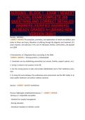 NURSING - BLOCK 1 - EXAM 1 NEWEST&NewLine;ACTUAL EXAM COMPLETE 200&NewLine;QUESTIONS AND CORRECT DETAILED&NewLine;ANSWERS &lpar;VERIFIED ANSWERS&rpar;&NewLine;&vert;ALREADY GRADED A&plus;&vert;&vert;BRAND NEW&NewLine;VERSION 2026&excl;&excl;&excl;