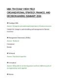MBA 704 EXAM 1 HIGH&period;pdf&NewLine;&NewLine;