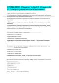 HROB&colon;2290 -Chapter 1 And 2- University of Guelph Questions and Answers&period;