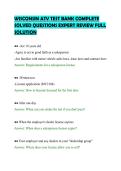 WISCONSIN ATV TEST BANK COMPLETE&NewLine;SOLVED QUESTIONS EXPERT REVIEW FULL&NewLine;SOLUTION