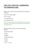 WSET LEVEL 2 PRACTICAL COMPREHENSIVE&NewLine;TEST PREPARATION GUIDE&NewLine;