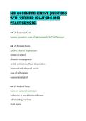 MBI&lowbar;131&lowbar;COMPREHENSIVE&lowbar;QUESTIONS&lowbar;WITH&lowbar;VERIFIED&lowbar;SOLUTIONS&lowbar;AND&lowbar;PRACTICE