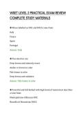 WSET LEVEL 2 PRACTICAL EXAM REVIEW&NewLine;COMPLETE STUDY MATERIALS&NewLine;