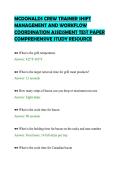 MCDONALDS CREW TRAINER SHIFT MANAGEMENT AND WORKFLOW COORDINATION ASSESSMENT TEST PAPER COMPREHENSIVE STUDY RESOURCE&period;pdf&NewLine;&NewLine;